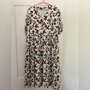 Frank & Oak floral dress NWT